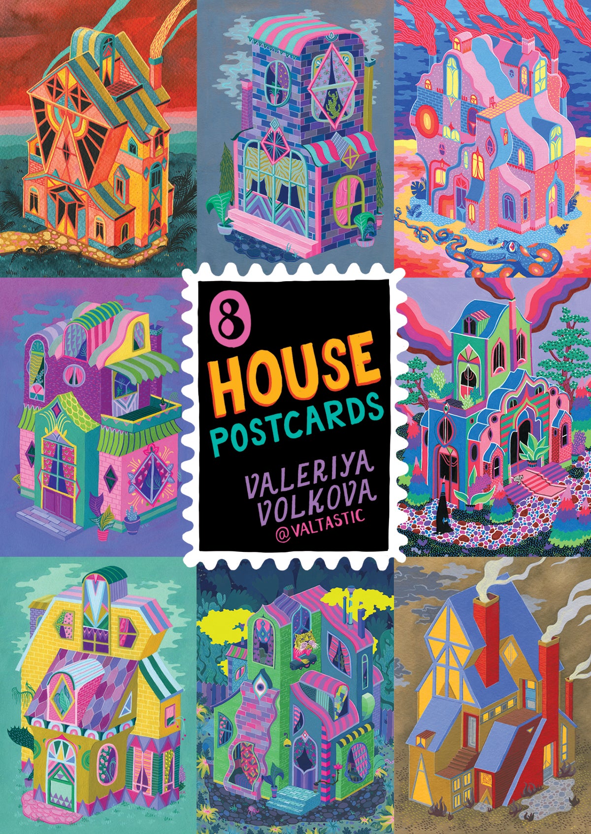 House Postcard Pack