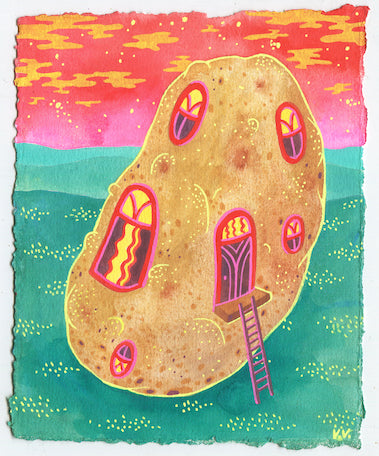 Potato House - Original Painting